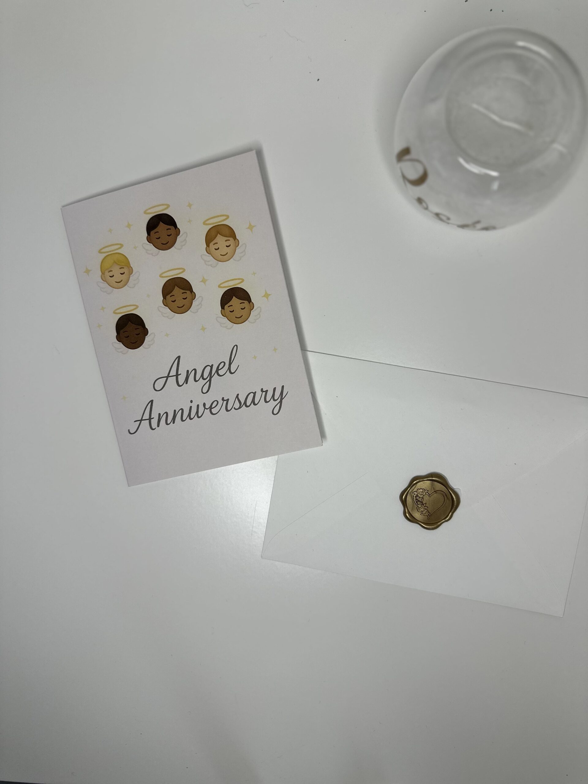 Angel Anniversary - Greeting Card - Image 2
